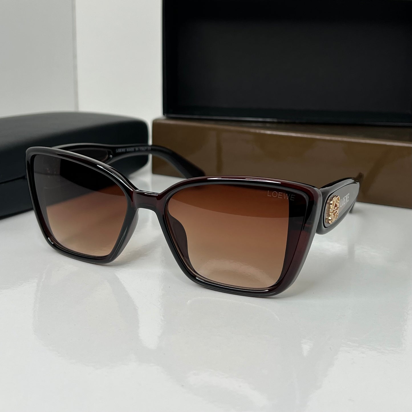 Lunettes Daisy Marron